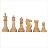 Verona Series 4" Luxury Staunton Chess Pieces - Ebonised Wood